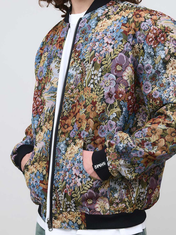 Siggi Reversible Bomber Jacket bouquet/black from Yahmo