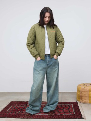 Trudi Quilted Bomber Jacket from Yahmo