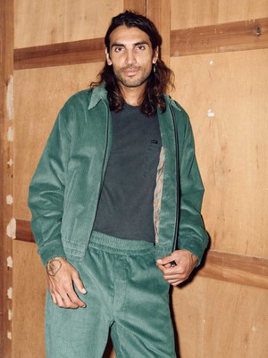 Otmar Pants Teal from Yahmo