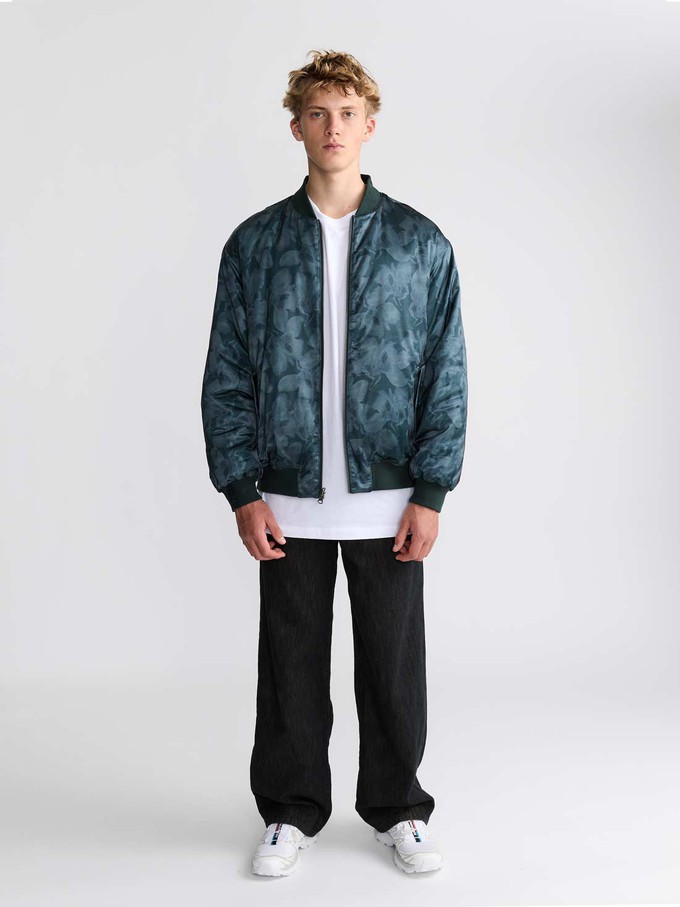 Konrad Reversible Bomber Shadow/Petrol from Yahmo