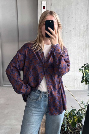 Mona Shirt moka from Yahmo
