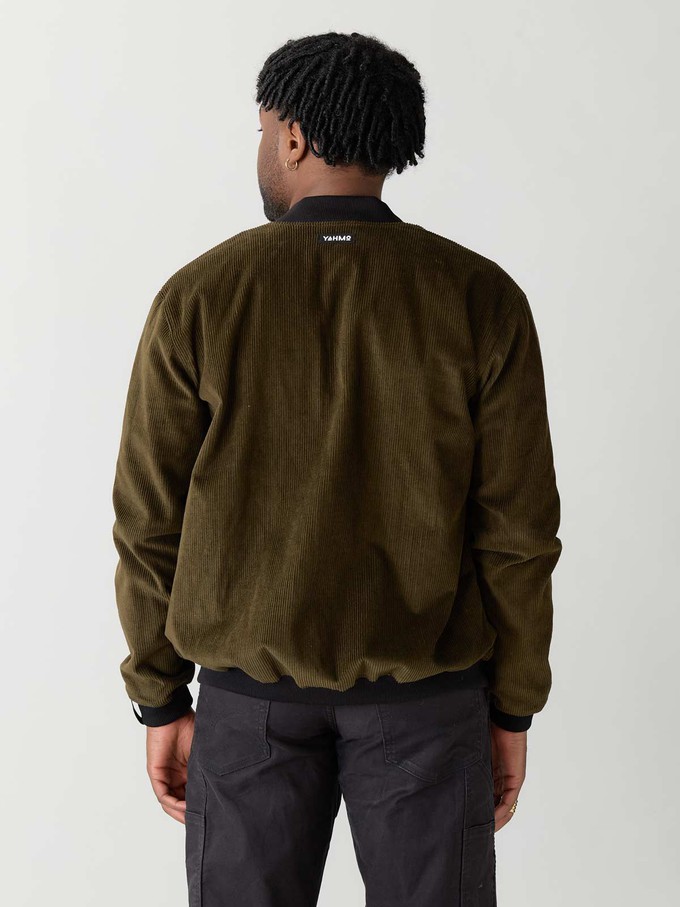 Oskar Reversible Bomber Jacket bloom/olive from Yahmo