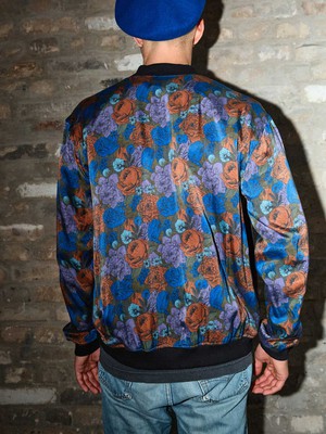 Oskar Reversible Bomber Jacket bloom/olive from Yahmo