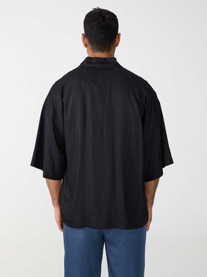 Erich Kimono black from Yahmo