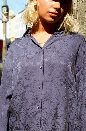 Mona Shirt zen indigo from Yahmo