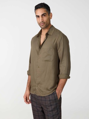 Hans Shirt olive from Yahmo
