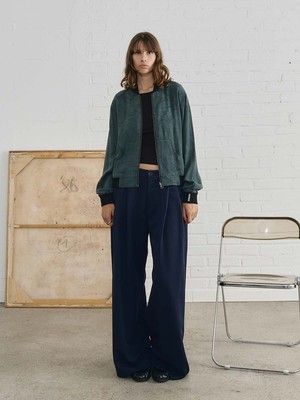 Ruth Reversible Bomber Jacket Eclipse/Black from Yahmo