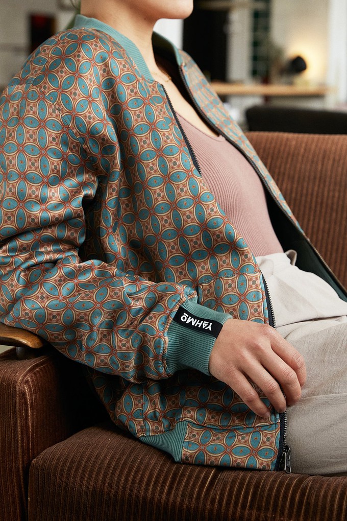Elsa Reversible Bomber Jacket atlas/teal from Yahmo