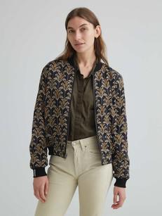 Elsa Reversible Bomber Jacket papyrus/navy via Yahmo