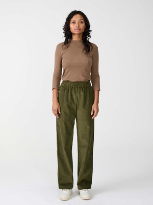 Marta Pants olive from Yahmo