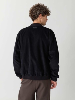 Oskar Reversible Bomber Jacket dragonfly/black from Yahmo