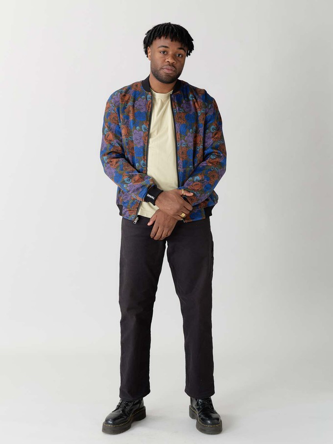 Oskar Reversible Bomber Jacket bloom/olive from Yahmo