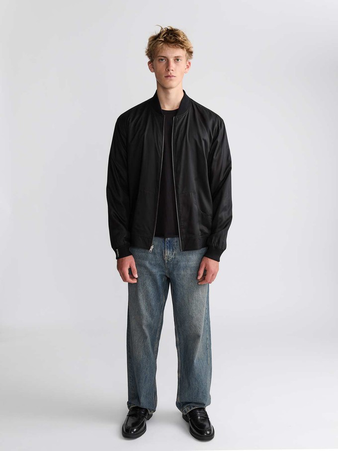 Laslo Reversible Bomber Jacket Cobra/Black from Yahmo