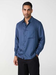 Hans Shirt blue via Yahmo