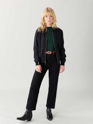Ruth Reversible Bomber Jacket artdeco/black from Yahmo