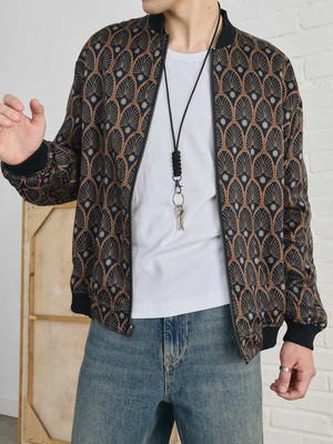 Oskar Reversible Bomber Jacket Metropolis/Black from Yahmo