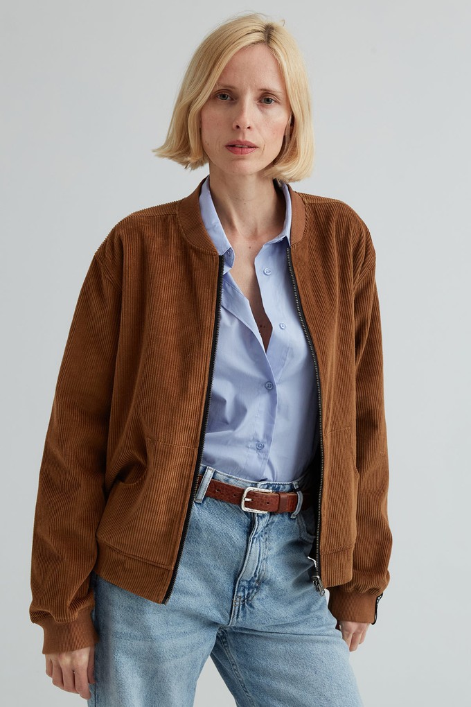 Elsa Reversible Bomber Jacket paisley/caramel from Yahmo