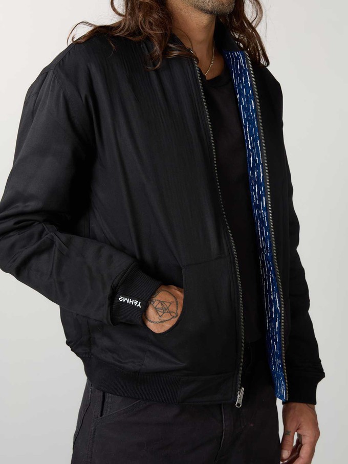 Siggi Reversible Bomber Jacket ink/black from Yahmo