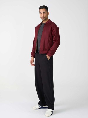 Bruno Reversible Bomber Jacket rosie/wine from Yahmo