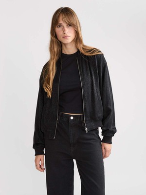 Lene Reversible Bomber Jacket Leo/Olive from Yahmo