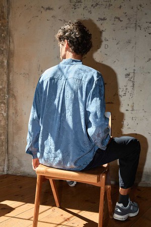 Hans Shirt zen indigo from Yahmo