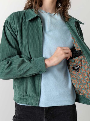Silke Bomber Jacket teal from Yahmo
