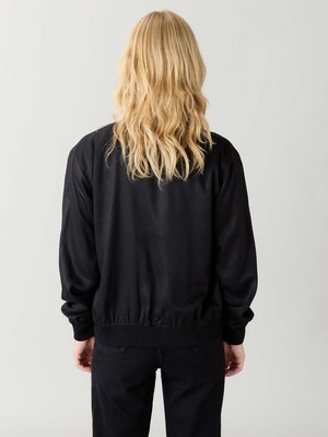 Ruth Reversible Bomber Jacket sandalwood/black from Yahmo