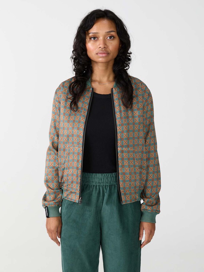 Elsa Reversible Bomber Jacket atlas/teal from Yahmo