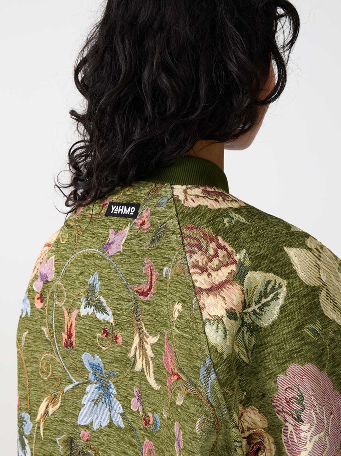 Jette Reversible Bomber Jacket garden/wine from Yahmo