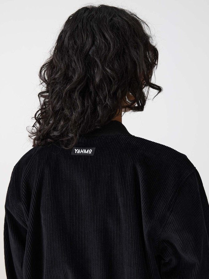 Elsa Reversible Bomber Jacket metropolis/black from Yahmo