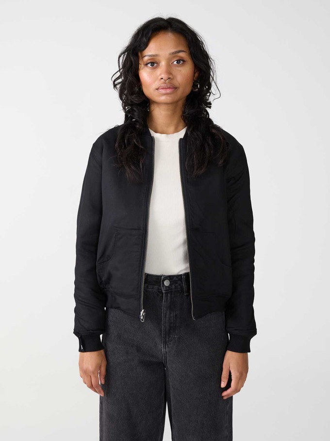 Berta Reversible Bomber Jacket ink/black from Yahmo