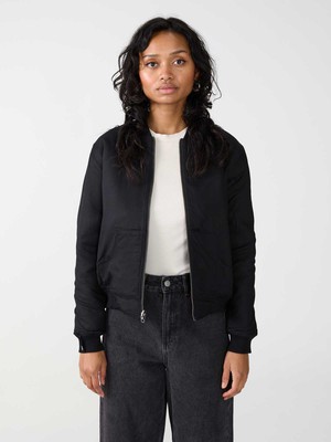 Berta Reversible Bomber Jacket ink/black from Yahmo