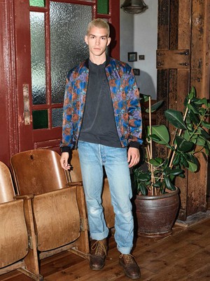 Oskar Reversible Bomber Jacket bloom/olive from Yahmo