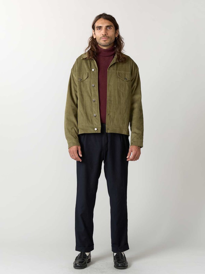 Oswald Jacket olive from Yahmo