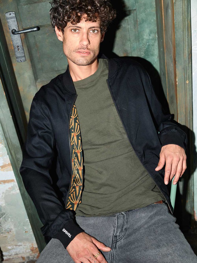 Laslo Wendejacke artdeco/black from Yahmo