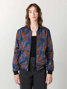 Elsa Reversible Bomber Jacket bloom/olive via Yahmo