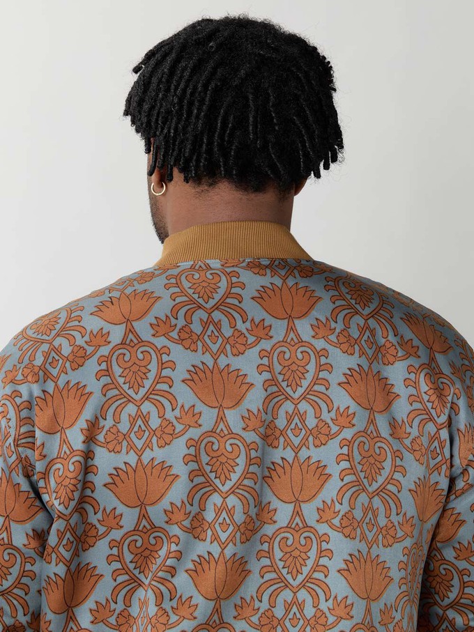 Oskar Reversible Bomber Jacket masala/caramel from Yahmo