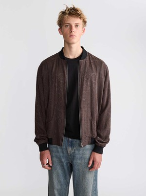 Laslo Reversible Bomber Jacket Cobra/Black from Yahmo
