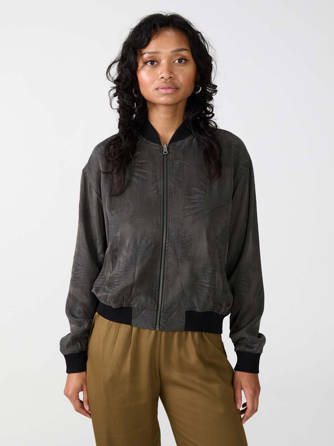 Lene Reversible Bomber Jacket onyx/black from Yahmo