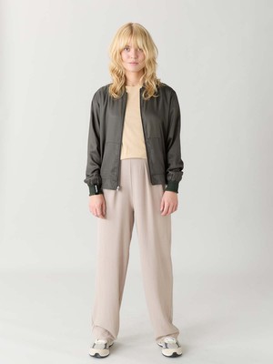 Ruth Reversible Bomber Jacket nouveau/pine from Yahmo
