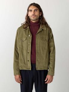 Oswald Jacket olive via Yahmo