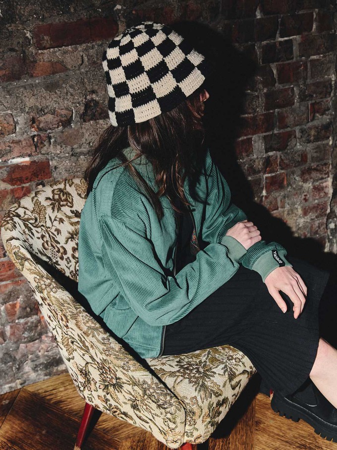 Elsa Reversible Bomber Jacket atlas/teal from Yahmo