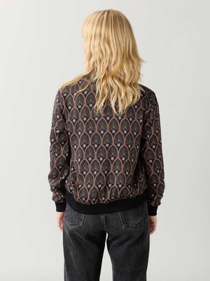 Ruth Reversible Bomber Jacket metropolis/blue from Yahmo