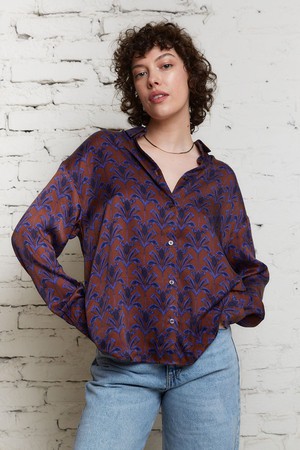 Mona Shirt moka from Yahmo