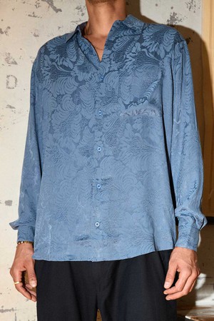 Hans Shirt zen indigo from Yahmo