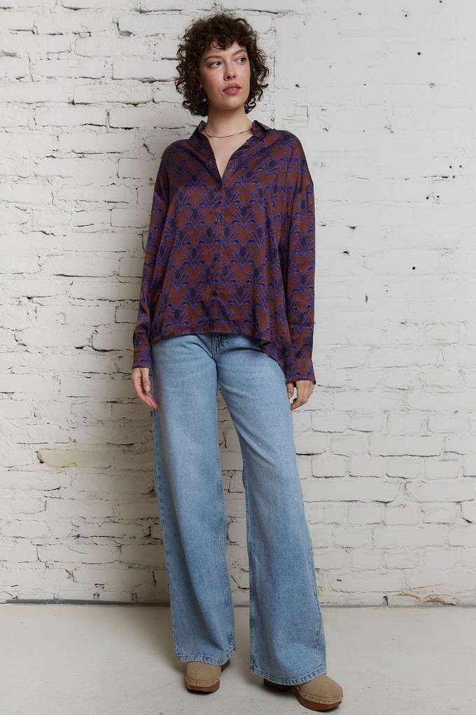 Mona Shirt moka from Yahmo