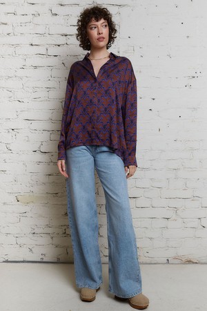Mona Shirt moka from Yahmo