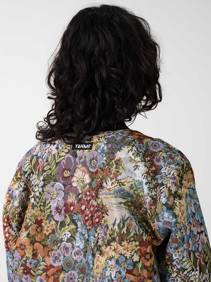 Berta Reversible Bomber Jacket bouquet/black from Yahmo