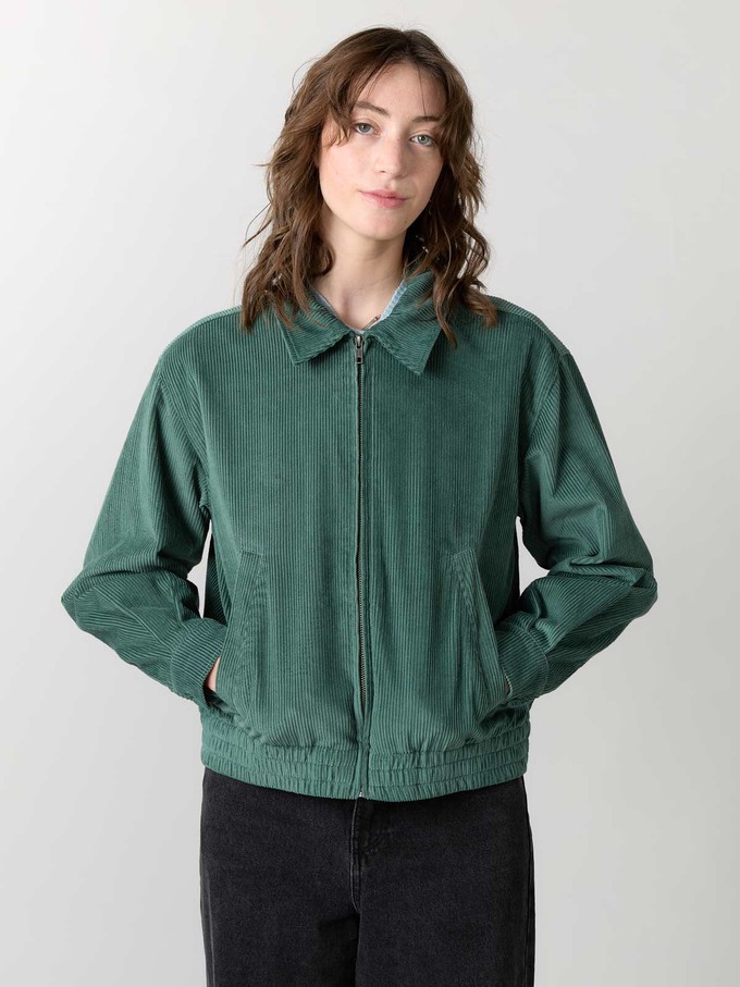 Silke Bomber Jacket teal from Yahmo