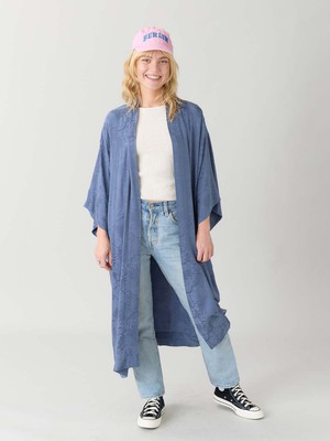 Liese Kimono zen indigo from Yahmo